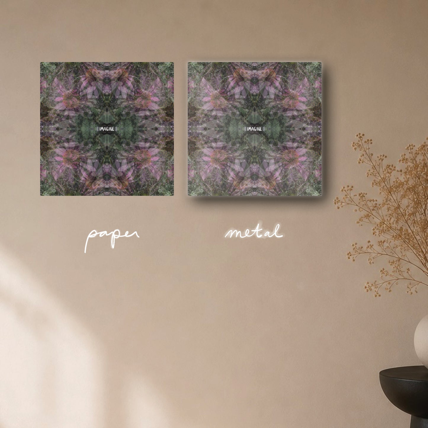 "imagine the possibilities" - series: you are home, paper or metal print