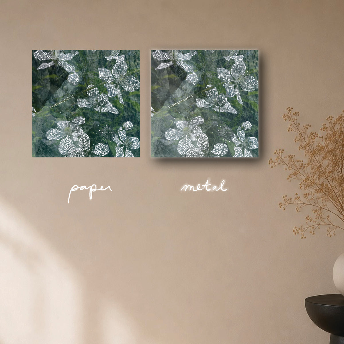"timelessness" - series: you are home, paper or metal print