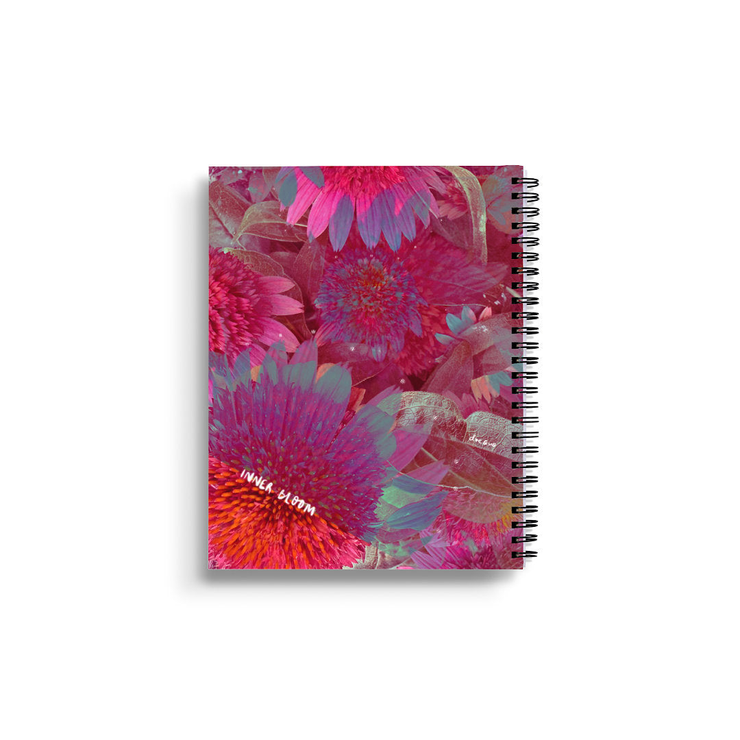 "your inner bloom is electric bb" - series: you are home, paper notebook