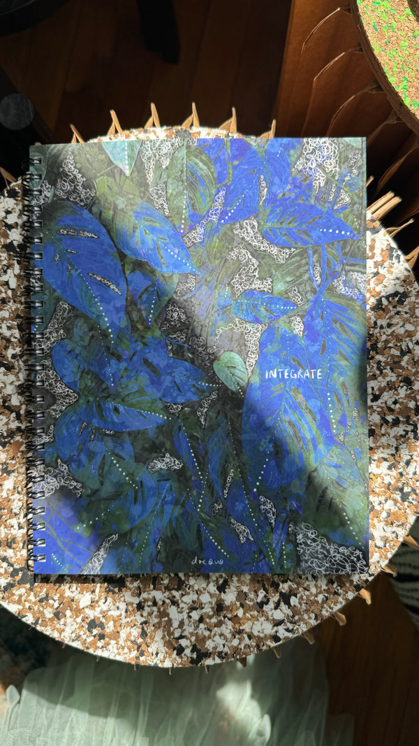 "integrate your magic" - series: you are magic, paper notebook