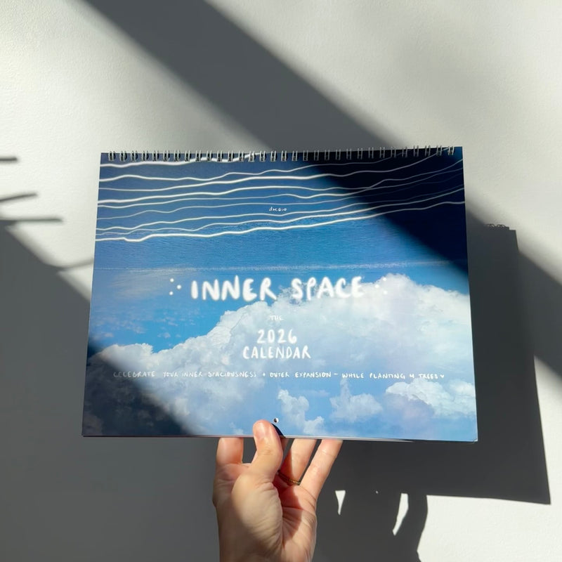 the 2026 inner space monthly calendar