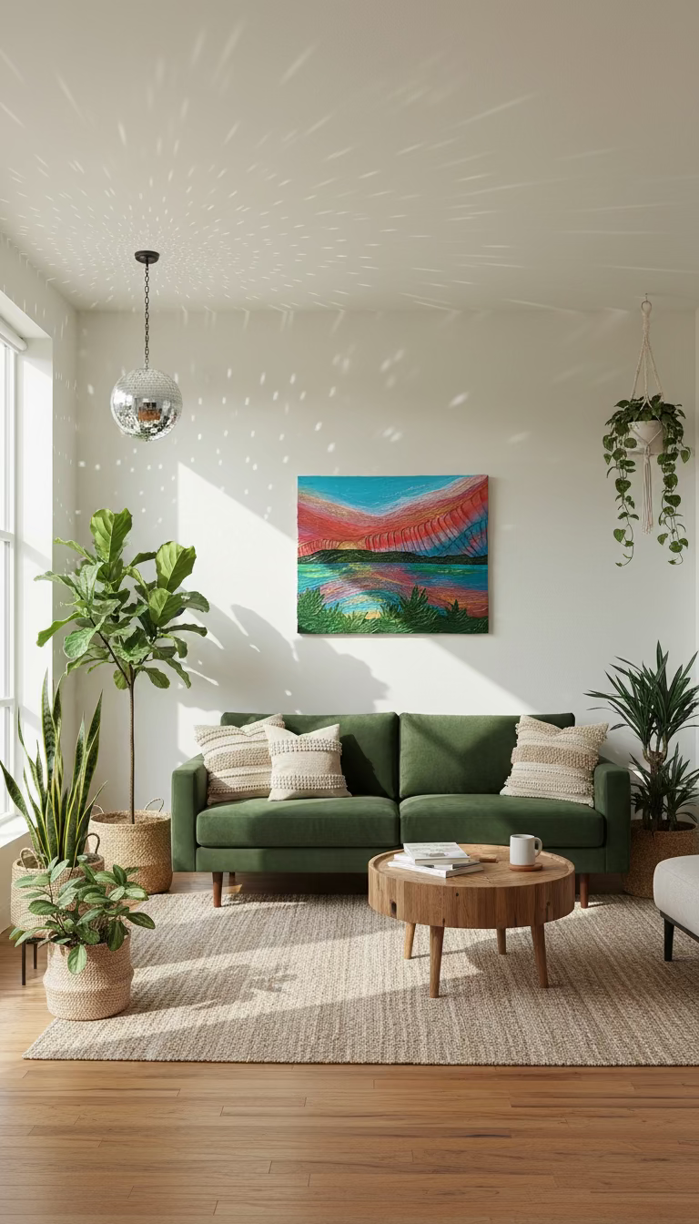 "goldie’s sunset" - commission, impasto on canvas