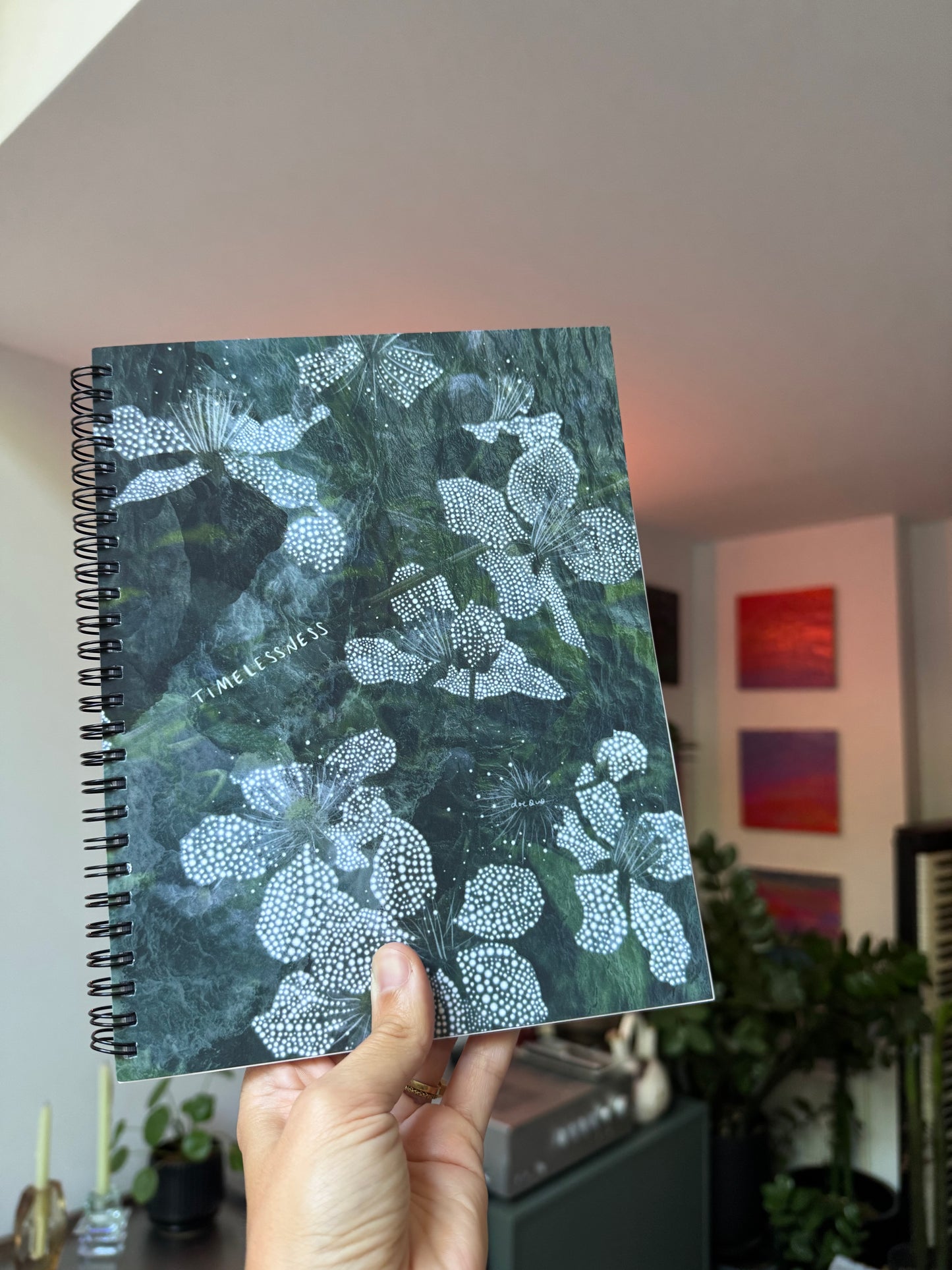 "timelessness" - series: you are home, paper notebook