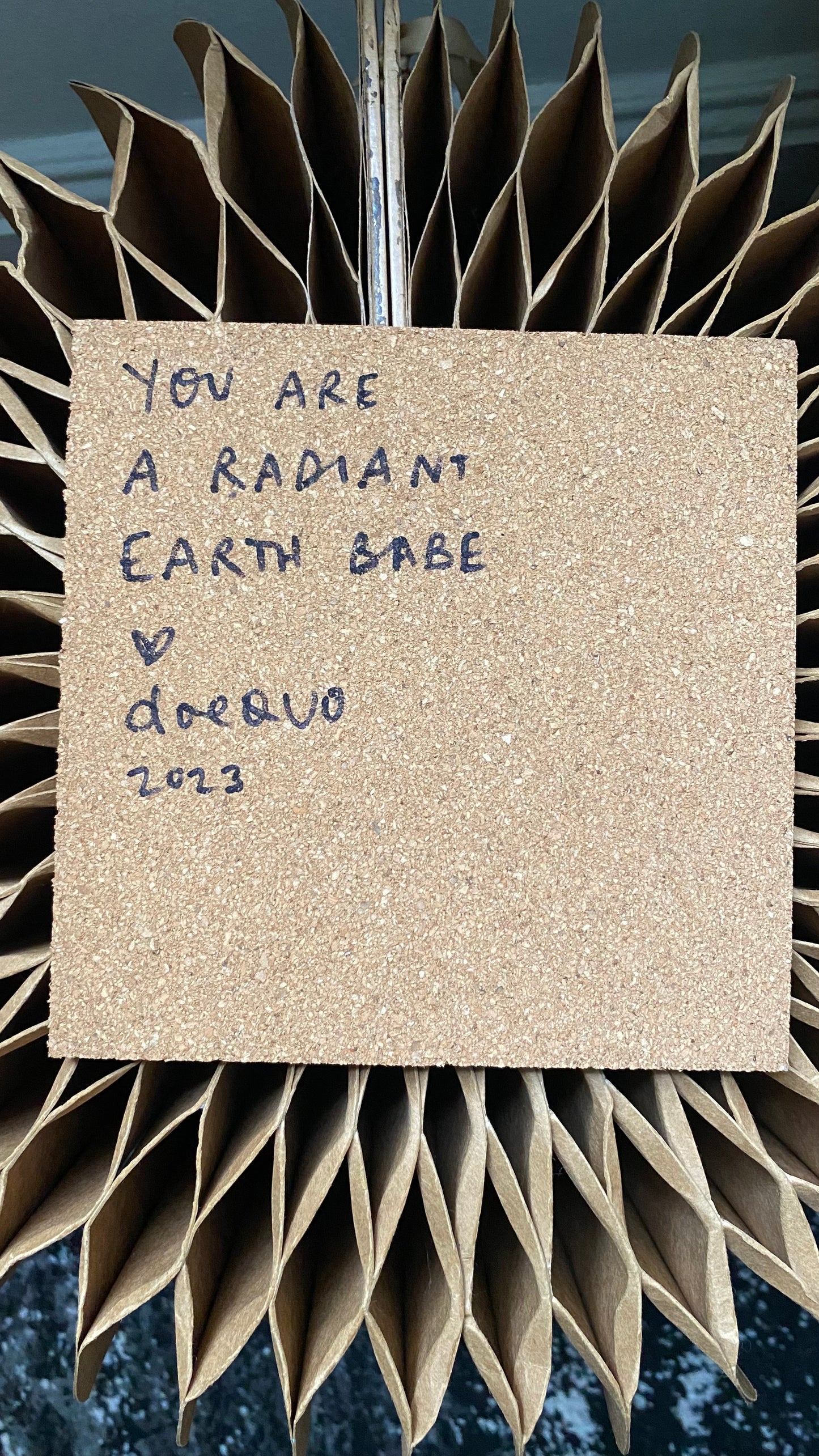 🏔 you are an EARTH BABE [CORK DECO] 🚀 radiant