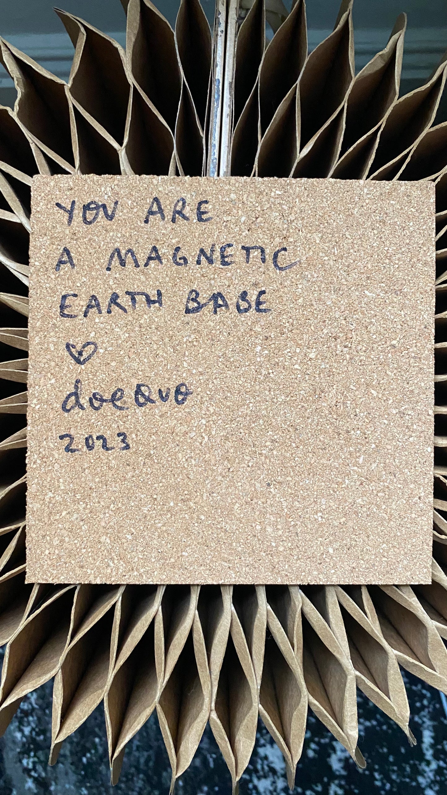 🏔 you are an EARTH BABE [CORK DECO] 🚀 magnetic