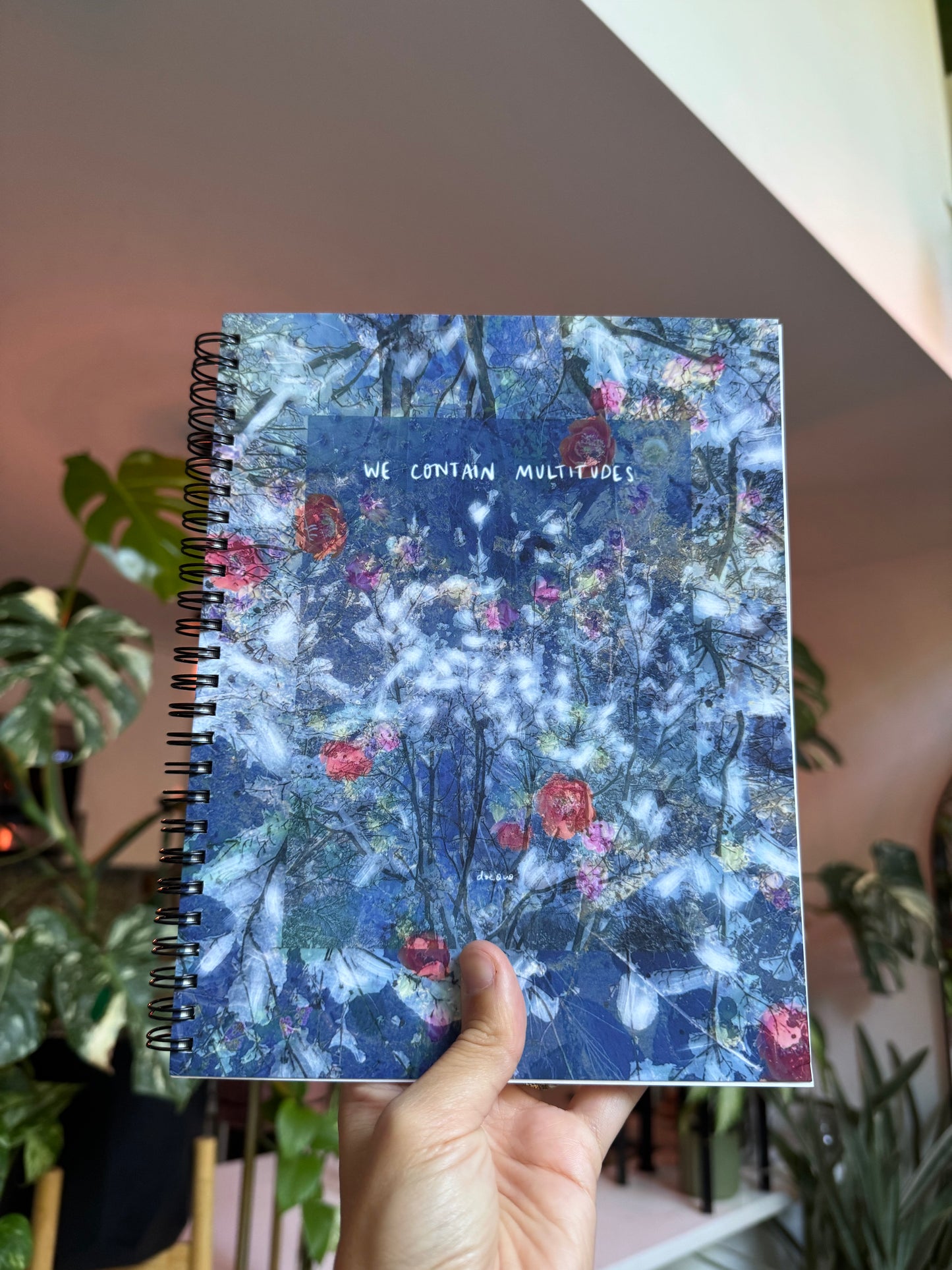 "we contain multitudes" - series: you are home, paper notebook