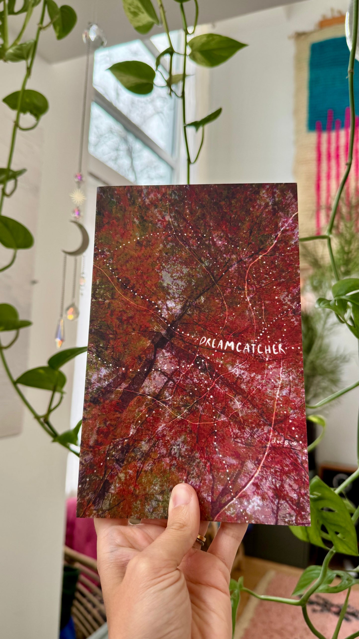 "sweeties are dreamcatchers for sweeties" - series: you are home, paper notebook