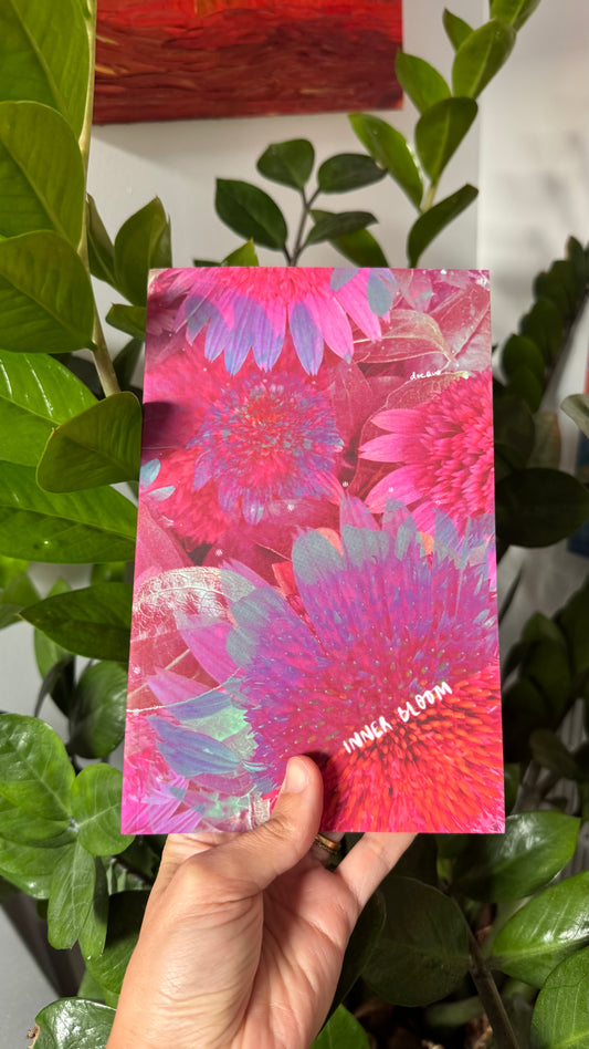 "your inner bloom is electric bb" - series: you are home, paper notebook