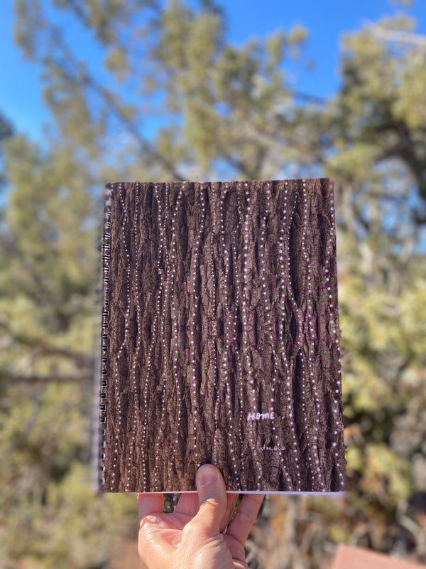 "inwards is home" - series: you are magic, paper notebook