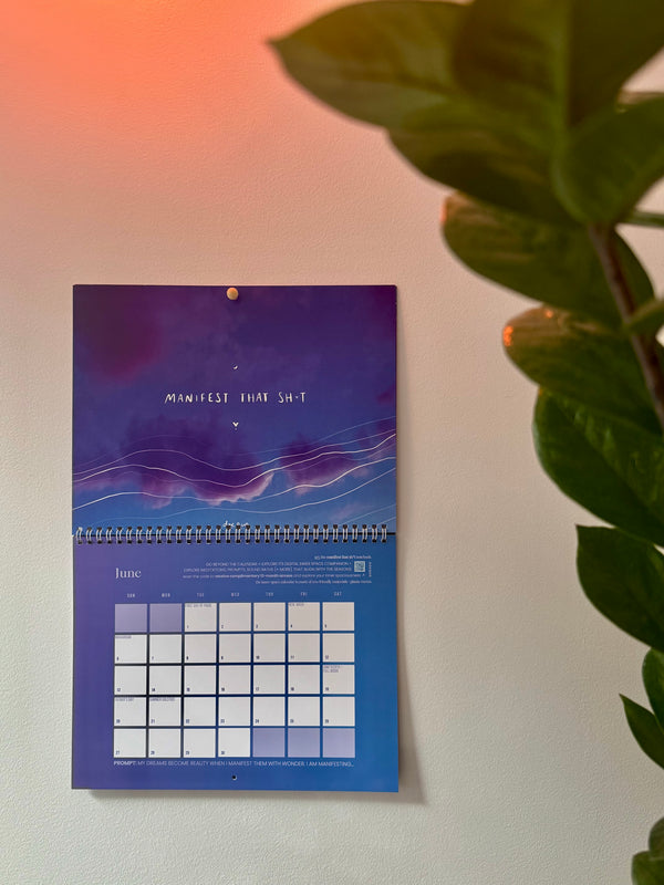 PRE-ORDER { ARRIVES NOVEMBER 2026 } ✨ 2027 INNER SPACE WALL CALENDAR
