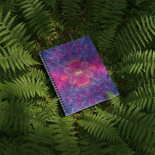 "explore your inner wild" - series: you are presence, paper notebook