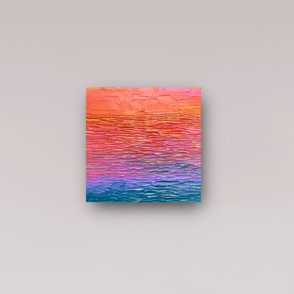 "let's go swimming all day swimming" - series: you are golden, metal print