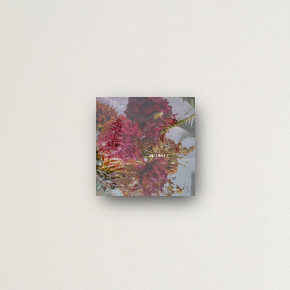 "inwards is home" - series: you are magic, metal print