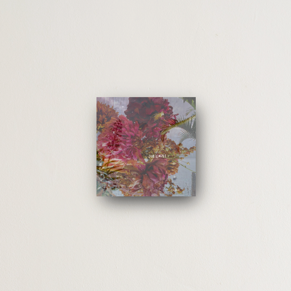 "inwards is home" - series: you are magic, metal print