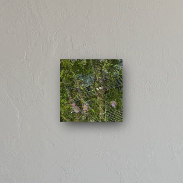 "inner peace" - series: you are exploding, metal print