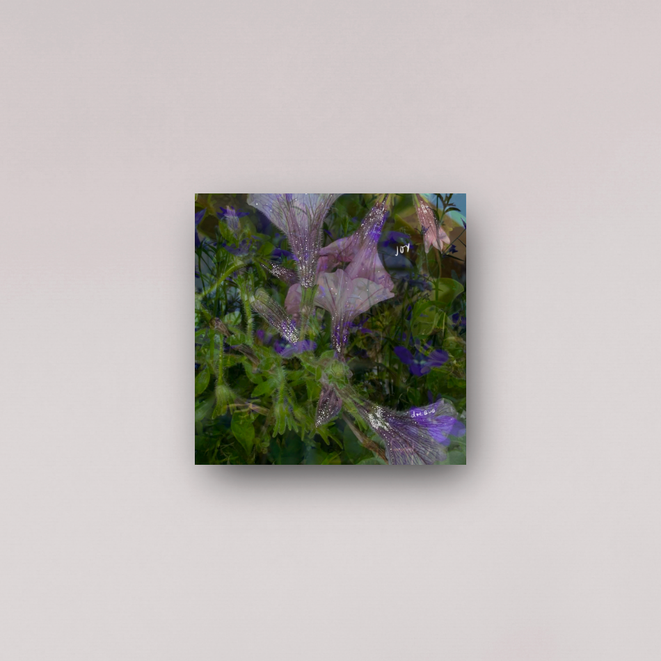 "joyfully exploding" - series: you are exploding, metal print