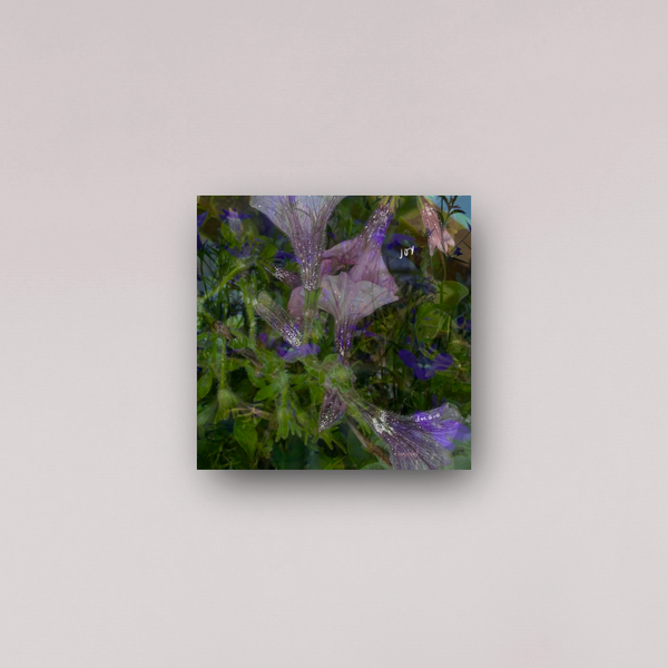 "joyfully exploding" - series: you are exploding, metal print