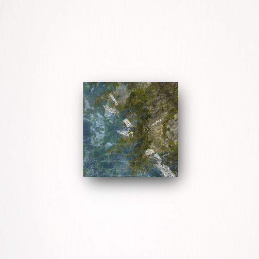 "inspired abundance" - series: you are abundance, metal print