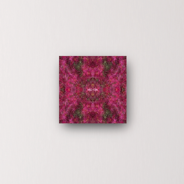 "adventure is within" - series: you are presence, metal print