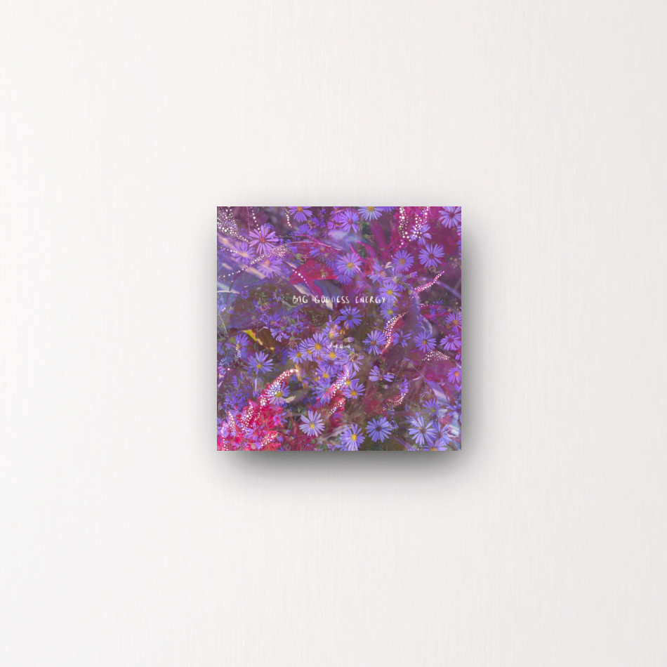 "big goddess energy" - series: you are magic, metal print