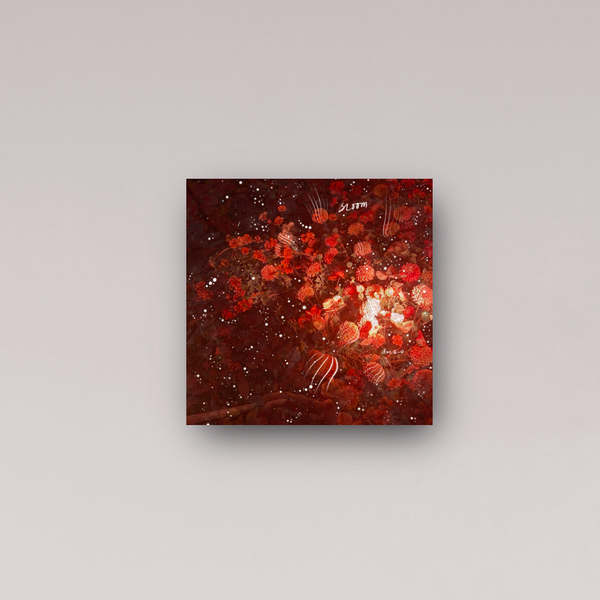 "bloom into bliss" - series: you are abundance, metal print