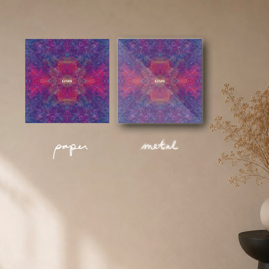"explore your inner wild" - series: you are presence, paper or metal print