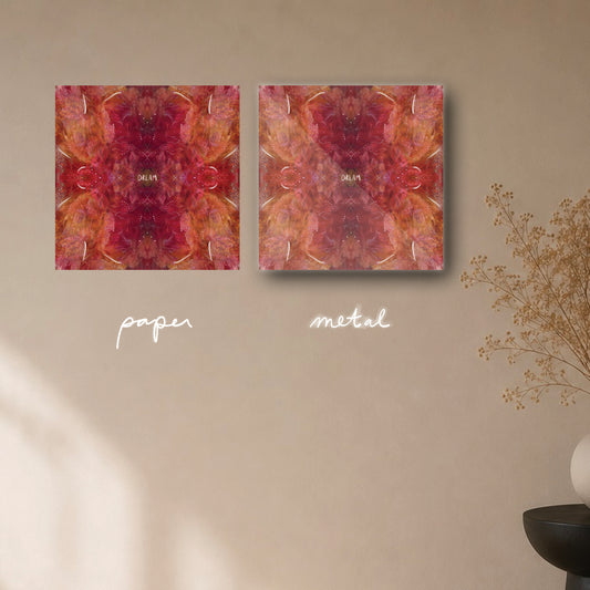 "dream in blooms" - series: you are presence, paper or metal print