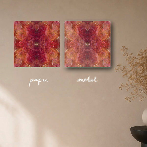 "dream in blooms" - series: you are presence, paper or metal print