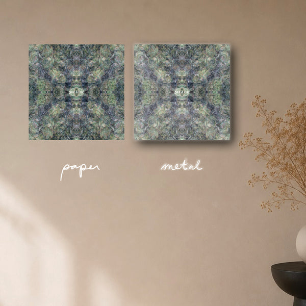 "breathe in the succulents" - series: you are presence, paper or metal print