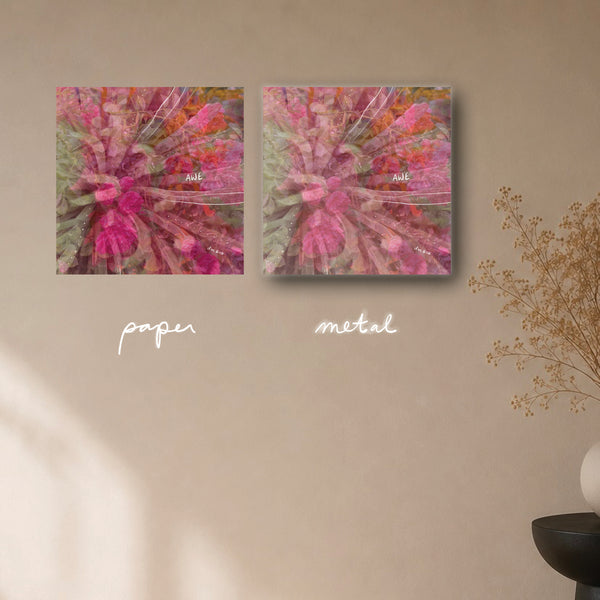 "in awe of our worlds" - series: you are magic, paper or metal print