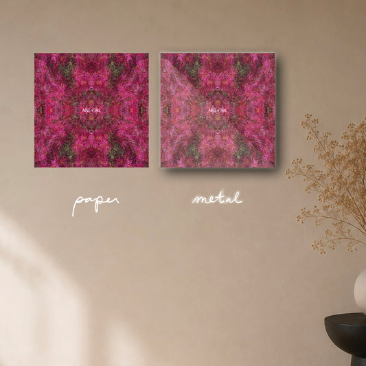 "adventure is within" - series: you are presence, paper or metal print
