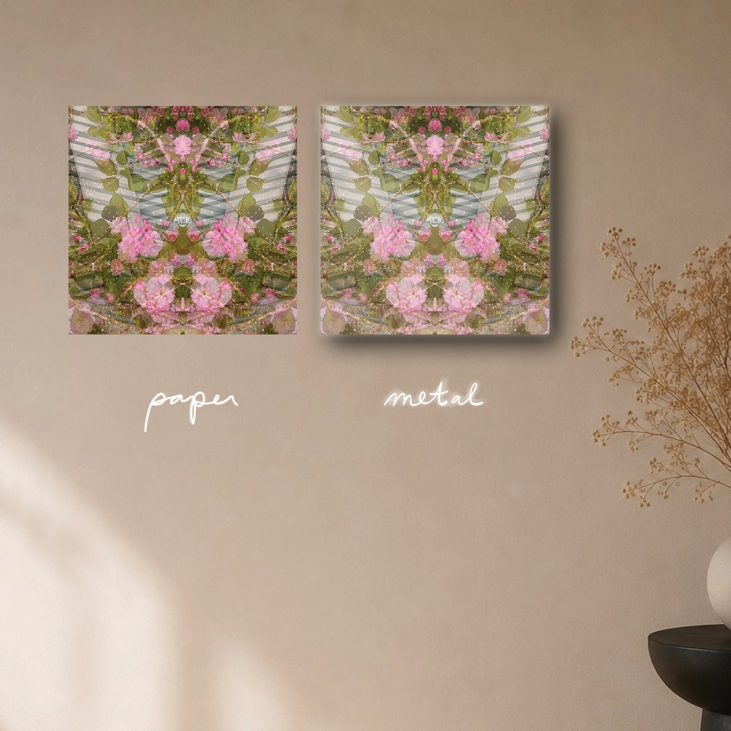 "you are the magic that sustains" - series: you are home, paper or metal print