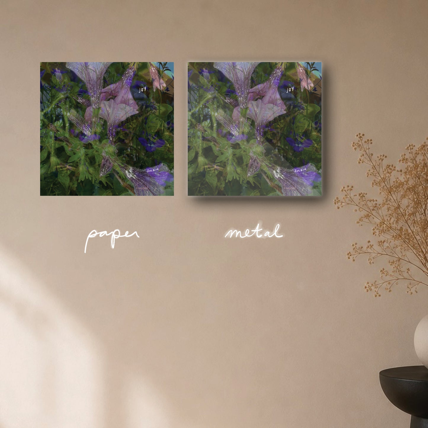 "joyfully exploding" - series: you are exploding, paper or metal print