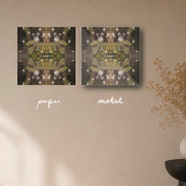 "illuminate from within" - series: you are home, paper or metal print
