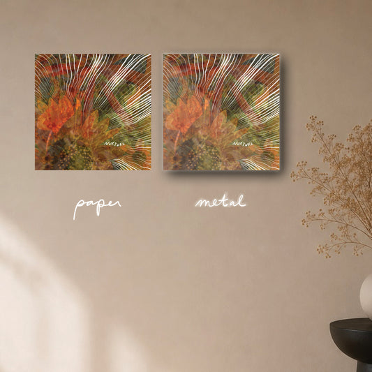 "nurture your soul stuff" - series: you are abundance, paper or metal print