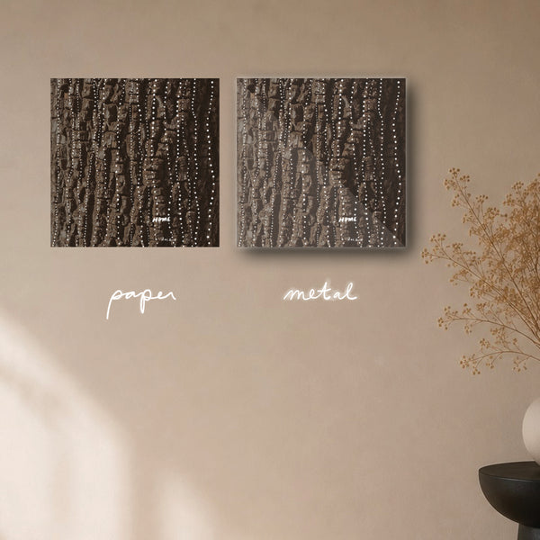 "inwards is home" - series: you are magic, paper or metal print