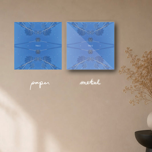 "trust in your growth" - series: you are presence, paper or metal print