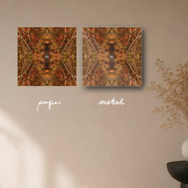 "you are free" - series: you are home, paper or metal print