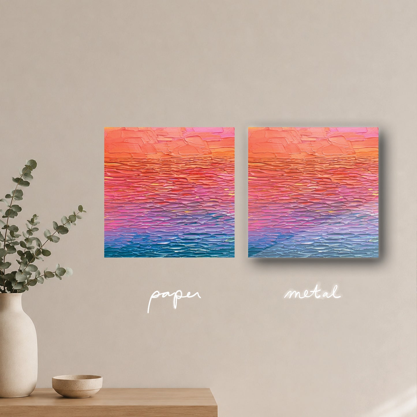 "let's go swimming all day swimming" - series: you are golden, paper or metal print