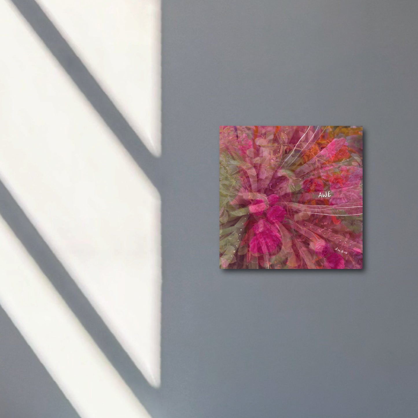 🌸 you are PRESENCE [ALUMINUM PRINT] 🚀 in awe of our worlds