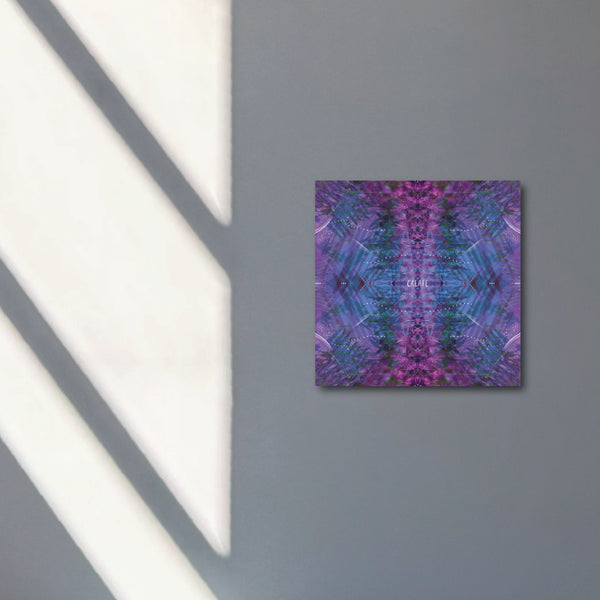 "create your youniverse" - series: you are presence, metal print