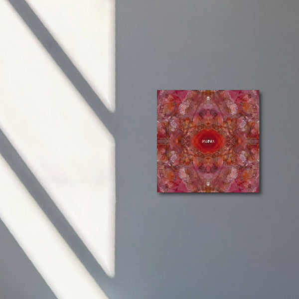 "discover your magic" - series: you are home, metal print