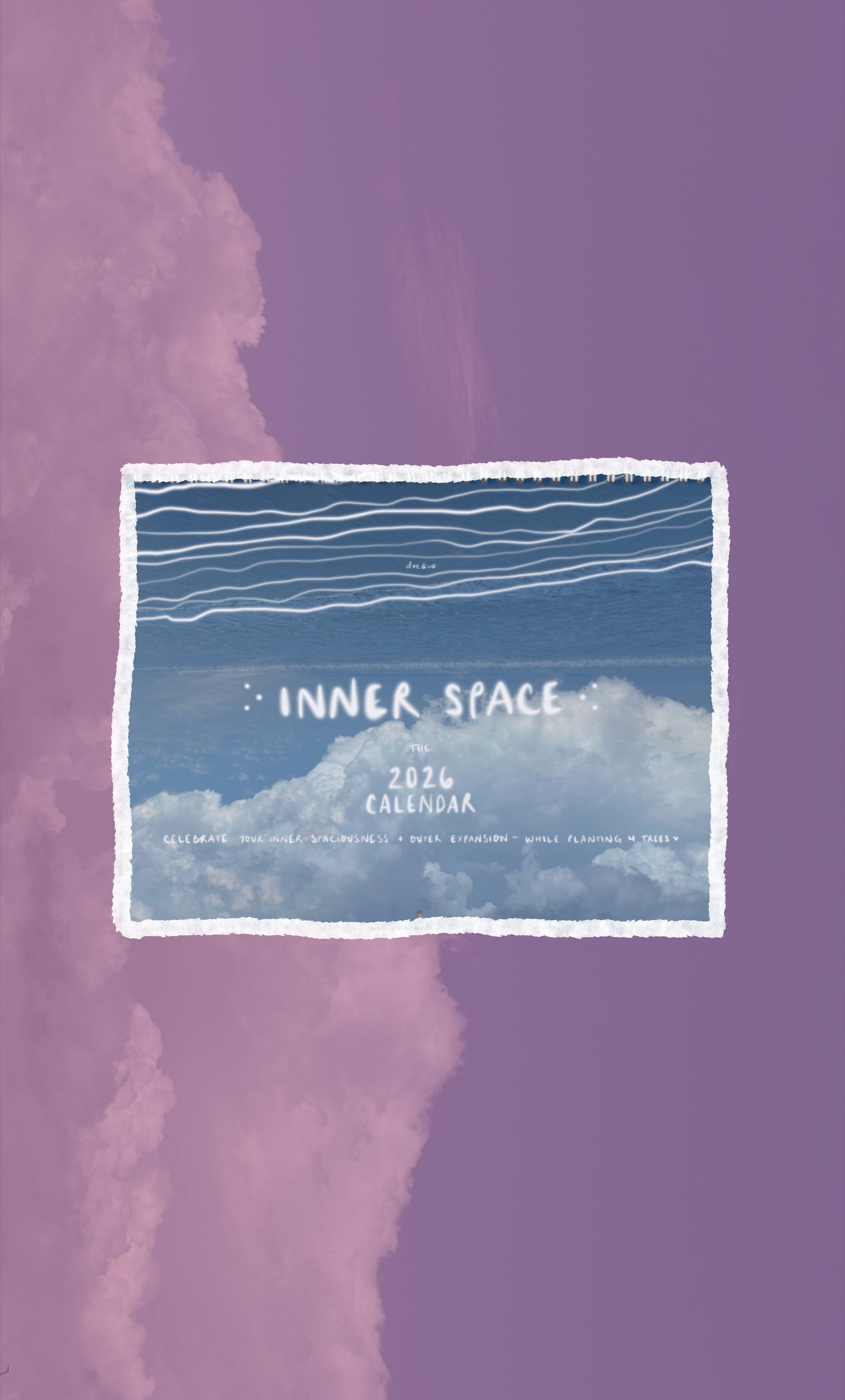 🌸 you are here + now [CALENDAR] 🚀 the 2026 inner space monthly calendar