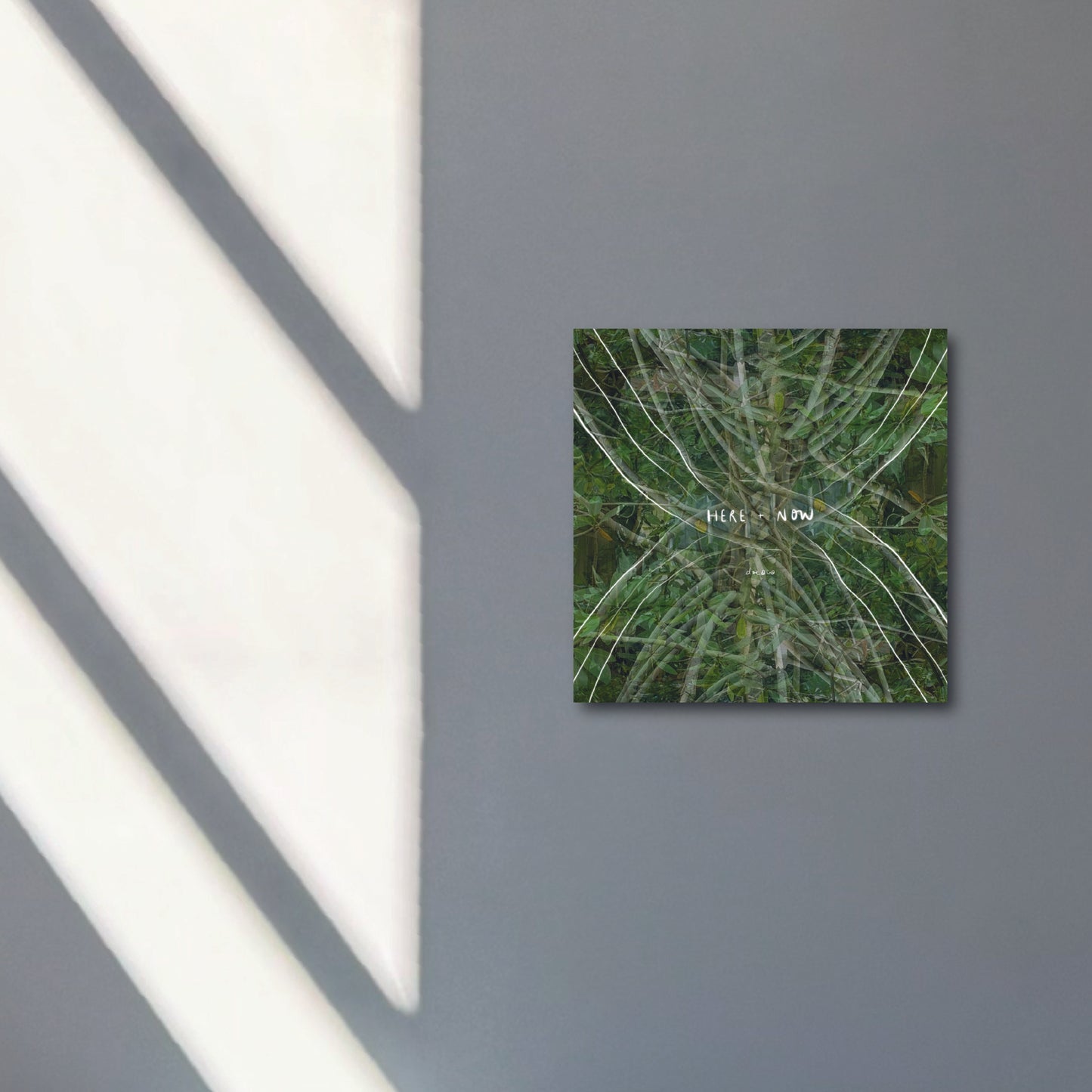 🌸 you are HOME [ALUMINUM PRINT] 🚀 here + now