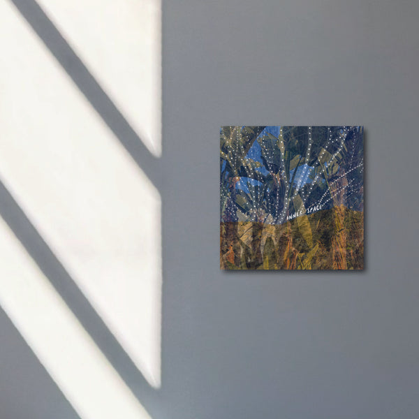 "inner space is the place" - series: you are home, metal print