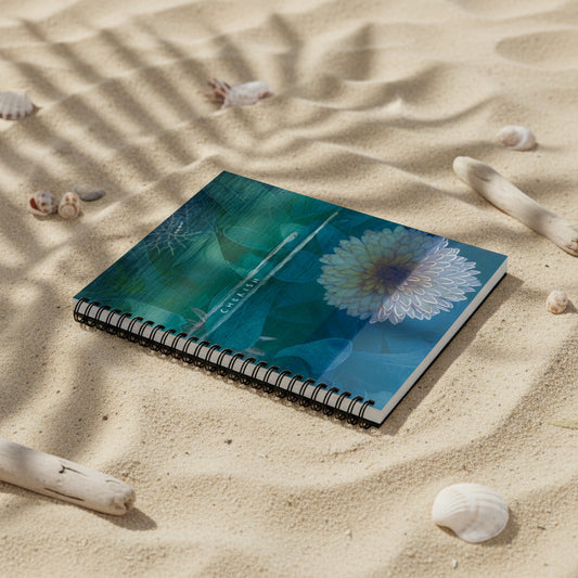 "cherish this moment" - series: you are home, paper notebook