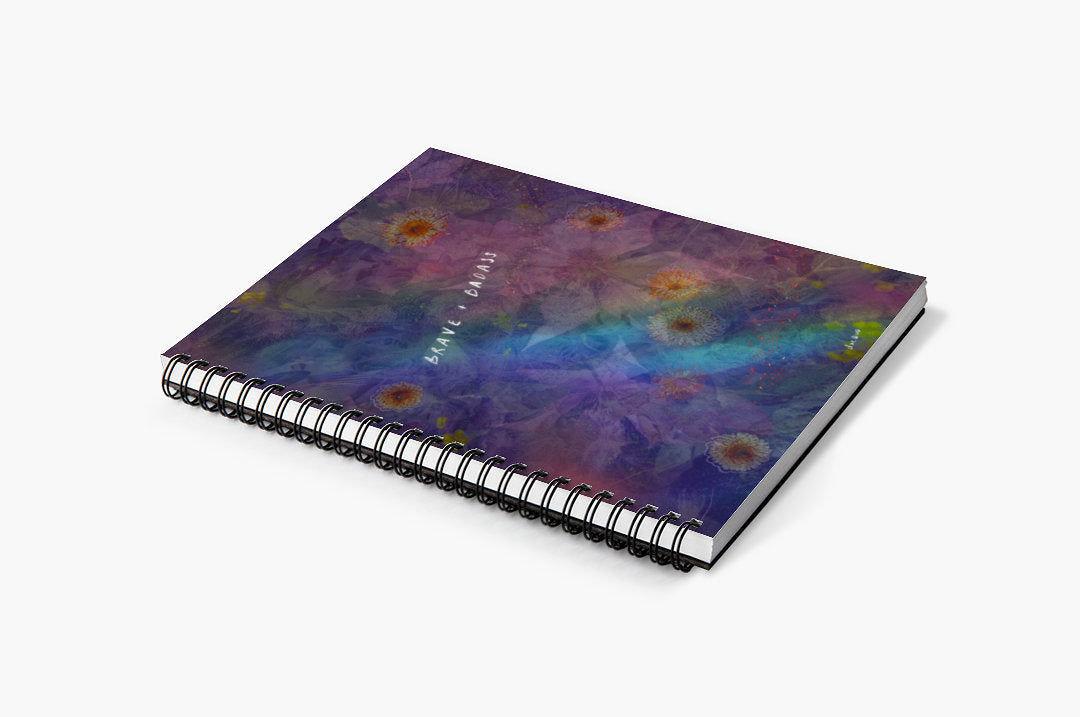"brave + badass" - series: you are home, paper notebook
