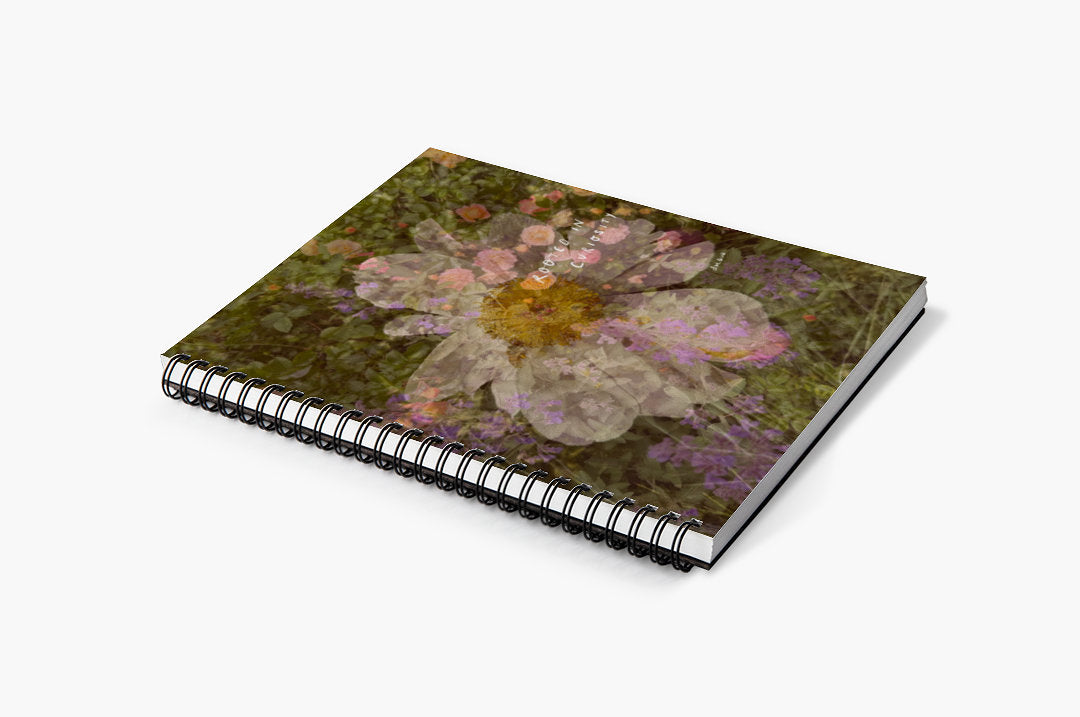 "rooted in curiosity" - series: you are home, paper notebook