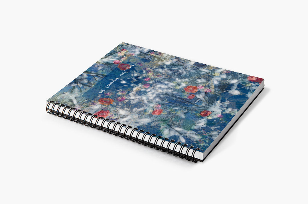 "we contain multitudes" - series: you are home, paper notebook