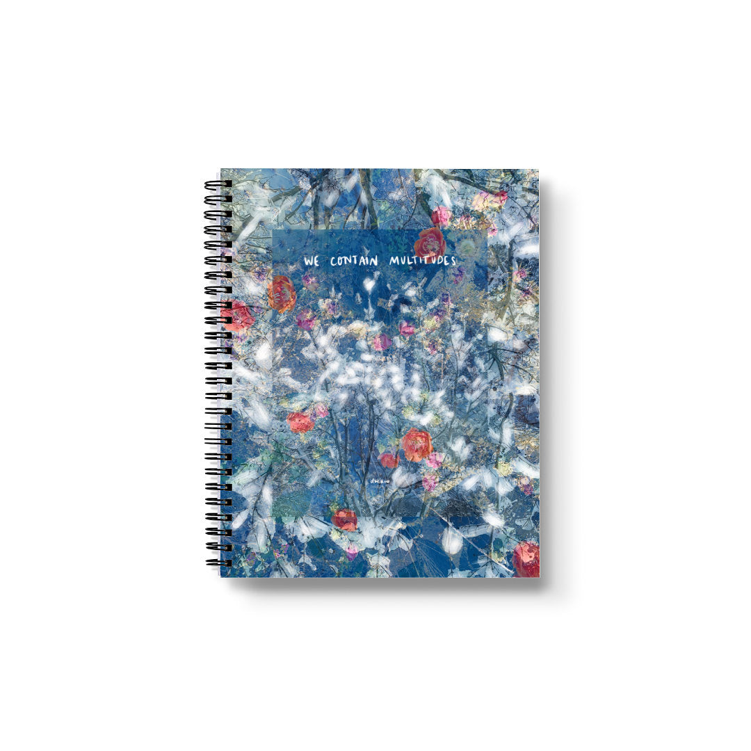 "we contain multitudes" - series: you are home, paper notebook